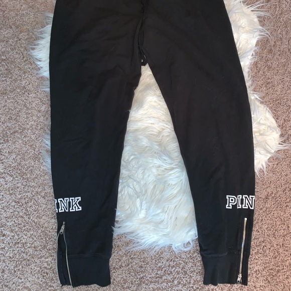 PINK Victoria's Secret Pants - Vs pink ankle zip joggers